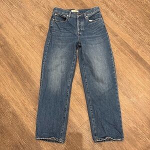 Madewell low slung baggy jeans